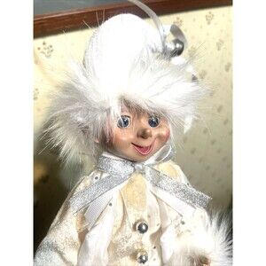 Large Elf Ornament 18” Poseable Bendable Christmas Decoration